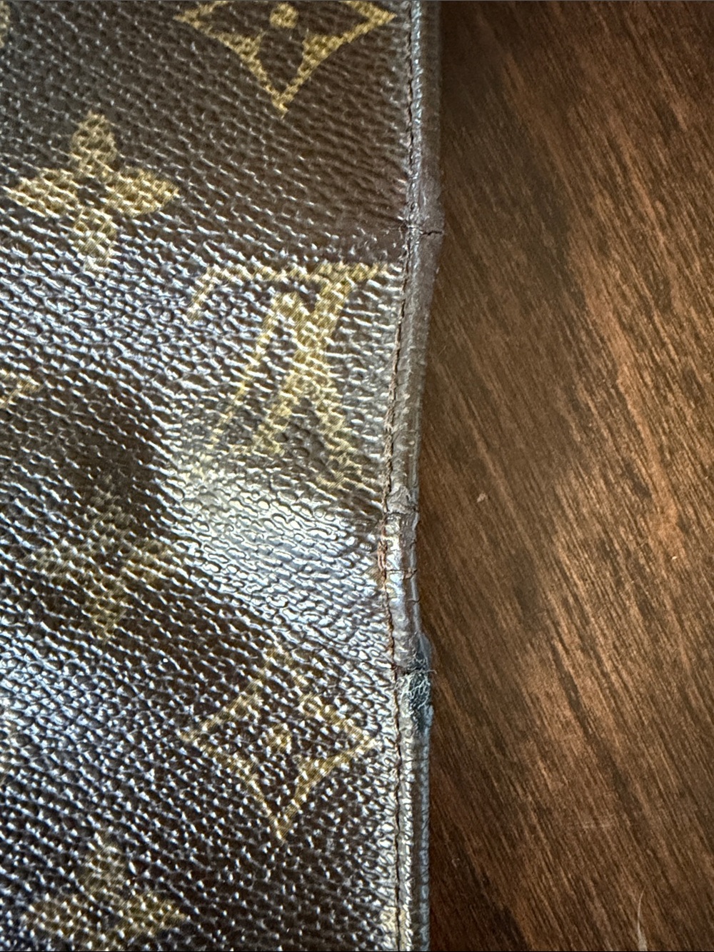 Authentic Louis Vuitton wallet converted into purse on chain - Picture 9 of 14